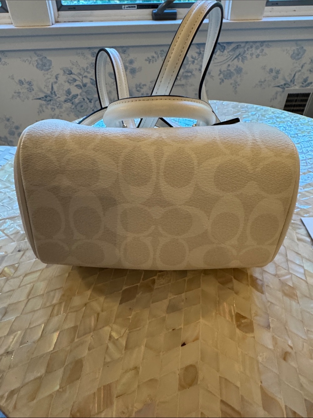 Coach Mini Rowan -Chalk/Glacier White - Picture 3 of 6